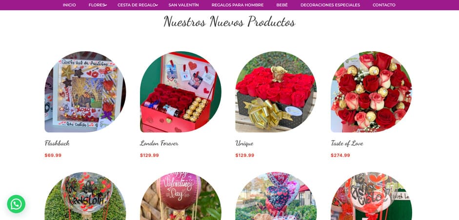 Proyecto web Surprise With Love