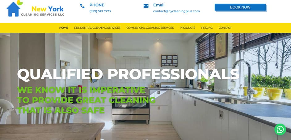 Proyecto web NY Cleaning Plus